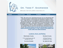 Tablet Screenshot of doctorsherwood.com